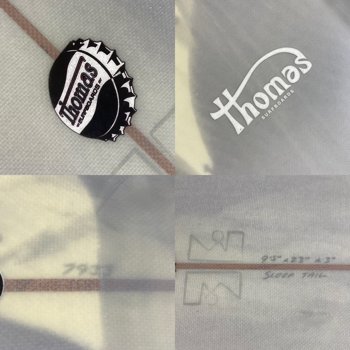 THOMAS SURFBOARDS / 9`3 Scoop Tail