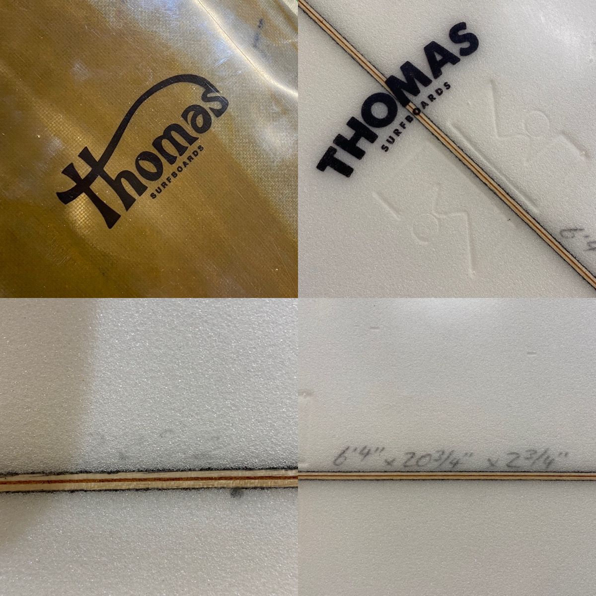 THOMAS SURFBOARDS / 6`4 MID FISH