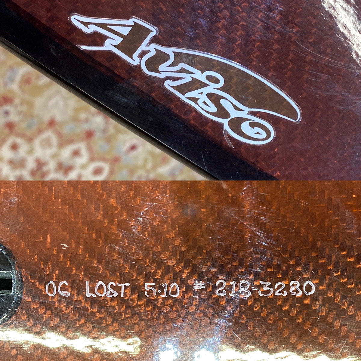 LOST / 5`10 RNF AVISO
