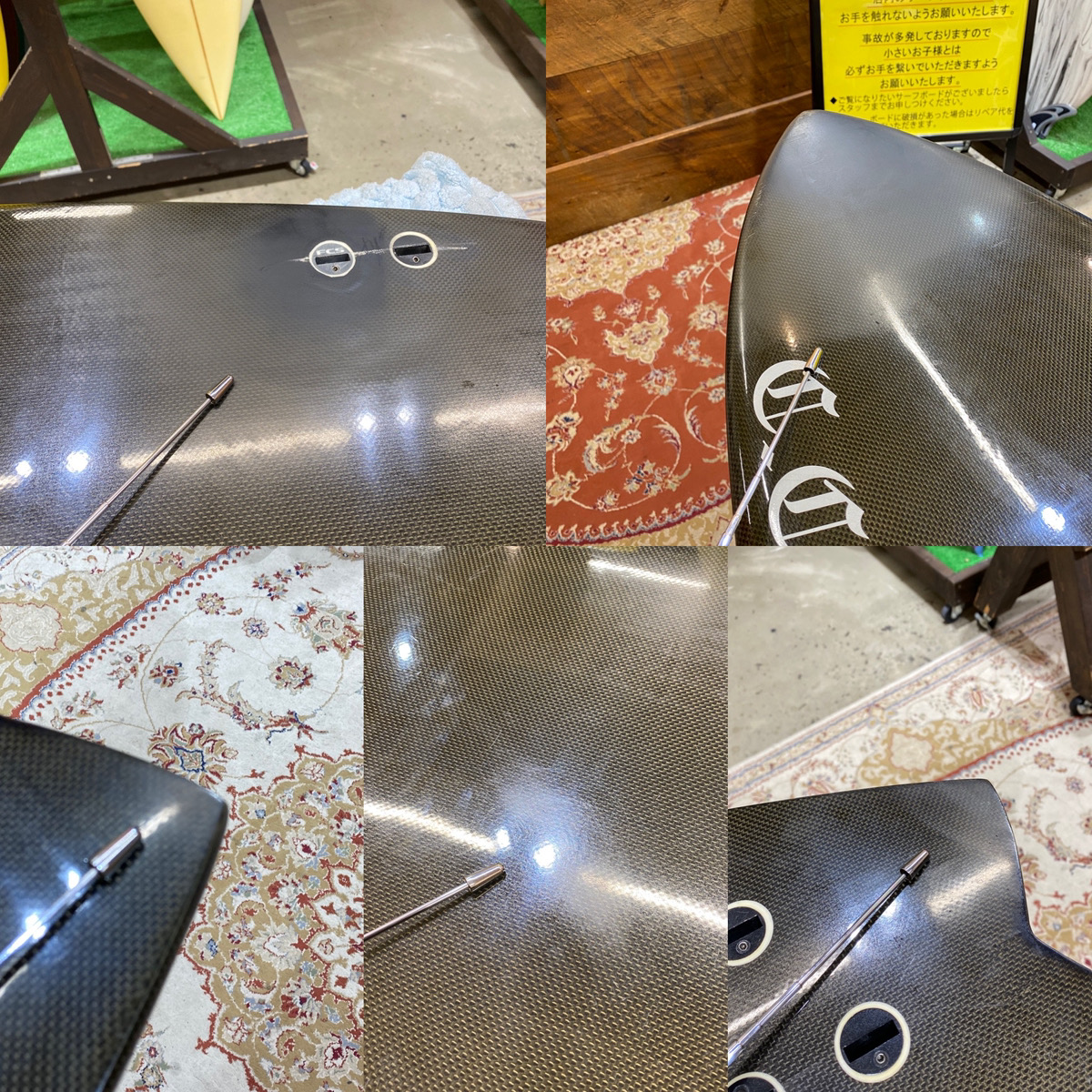 WHITE ANGLE / 5`8 BEACH WALKER Carbon