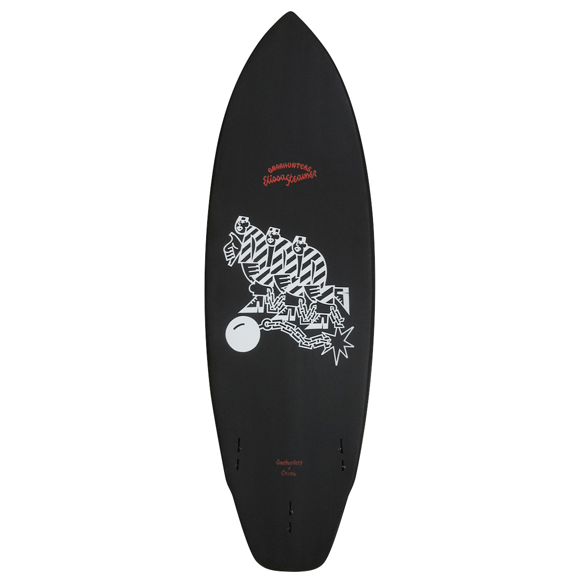 CRIME / GNAR HUNTERS 5`8 BLACK