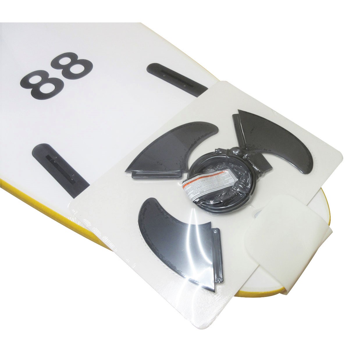 88 SURFBOARDS / THRUSTER 7`0 YELLOW x WHITE