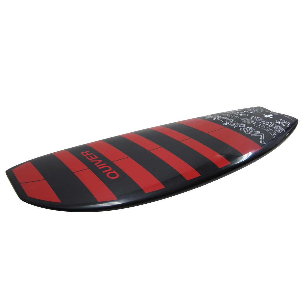 SANTA CRUZ x Vampirate Surfboards / GRAVE DIGGER POWERLYTE 5`2 