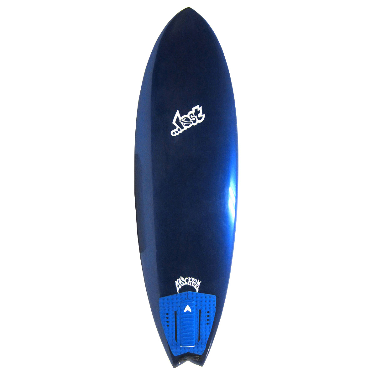 LOST / Round Nose Fish 5`10 AVISO BLUE グロス＆ボリッシュ仕上げ