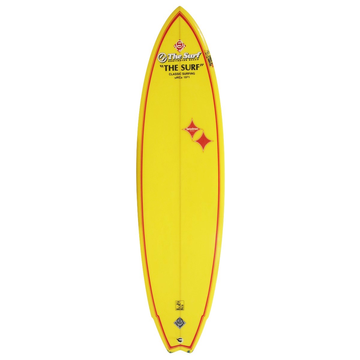 BREDREN DESIGN / MAGIC TWIN STABILIZER 6'2 Shaped By Dean Cleary 