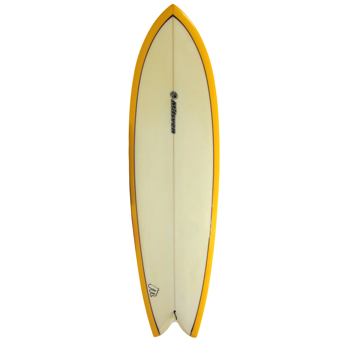 Mitsven / Twin Keel Fish 6`9 Shaped by Bob Mitsven