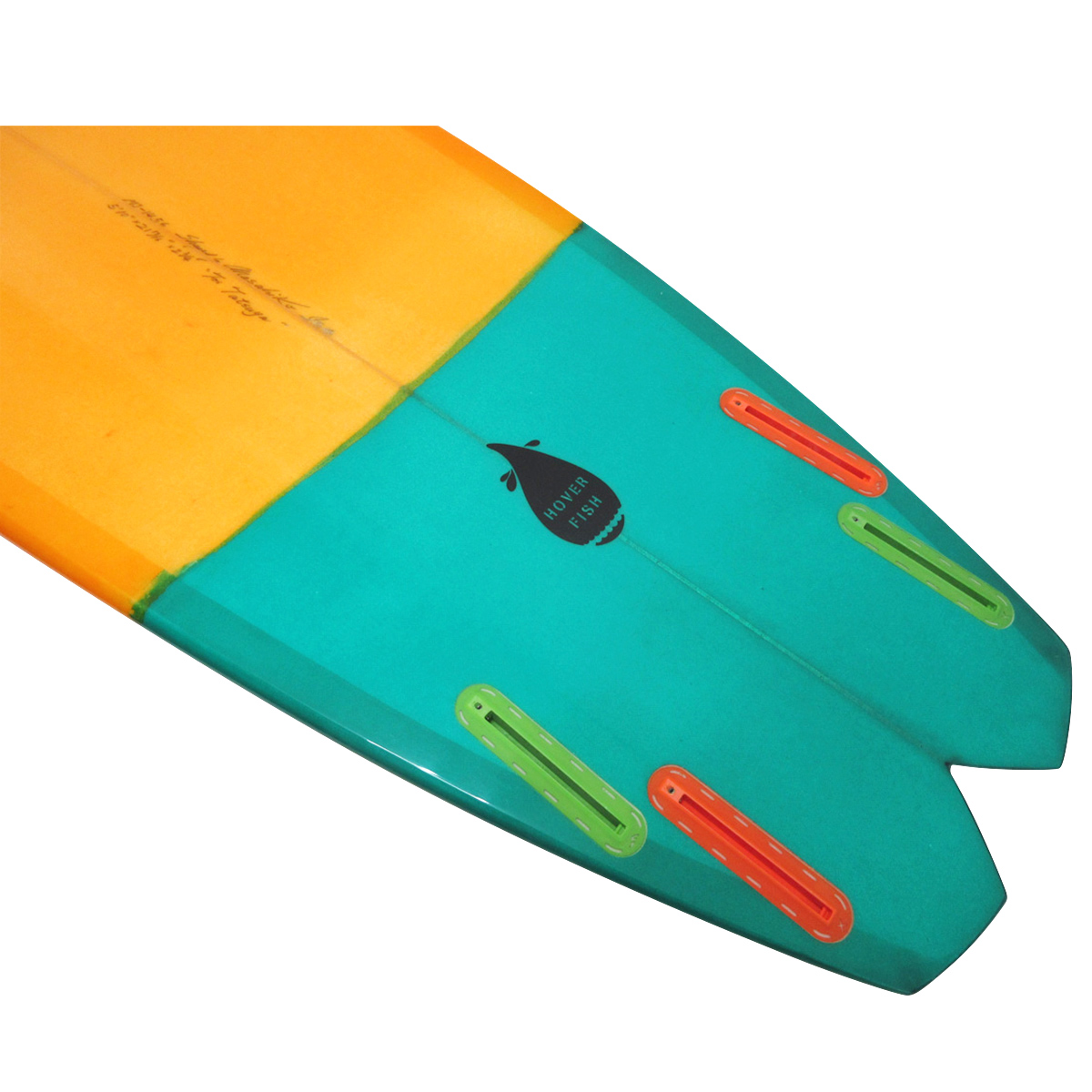 JUSTICE / HOVER FISH 5`10 Shaped by Masahiko Ito