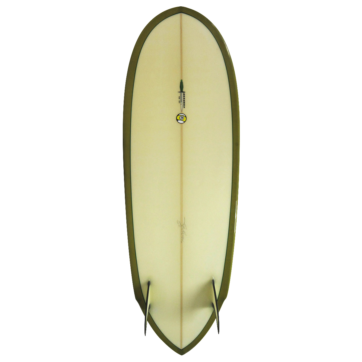 KOOKBOX /  Twin Pin 5`6 Joel Tudor Personal Boards