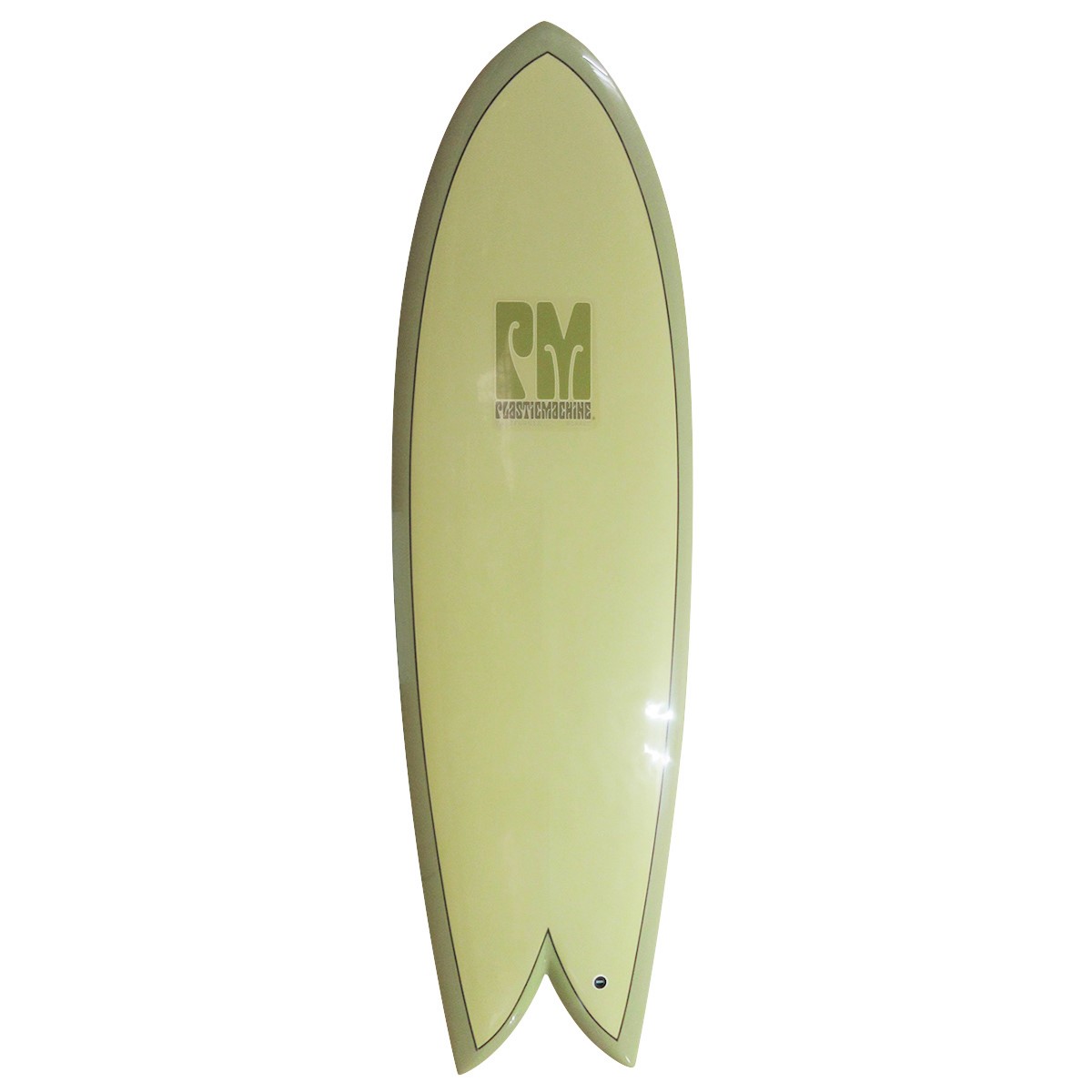 PLASTIC MACHINE SURFBOARDS / TWIN FISH 5`10