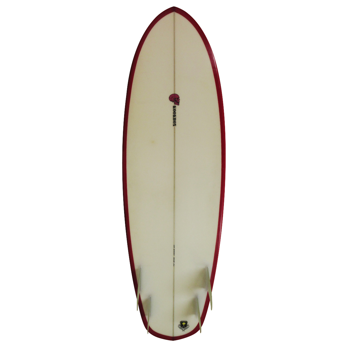 KOOKBOX / D.T Quad 5`10 Shaped By Jeff Mccallum