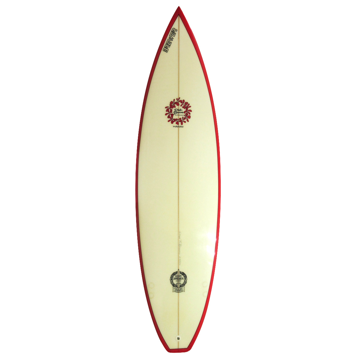 Dick Brewer  / 6`3 Thruster Shaped By Richard Brewer 