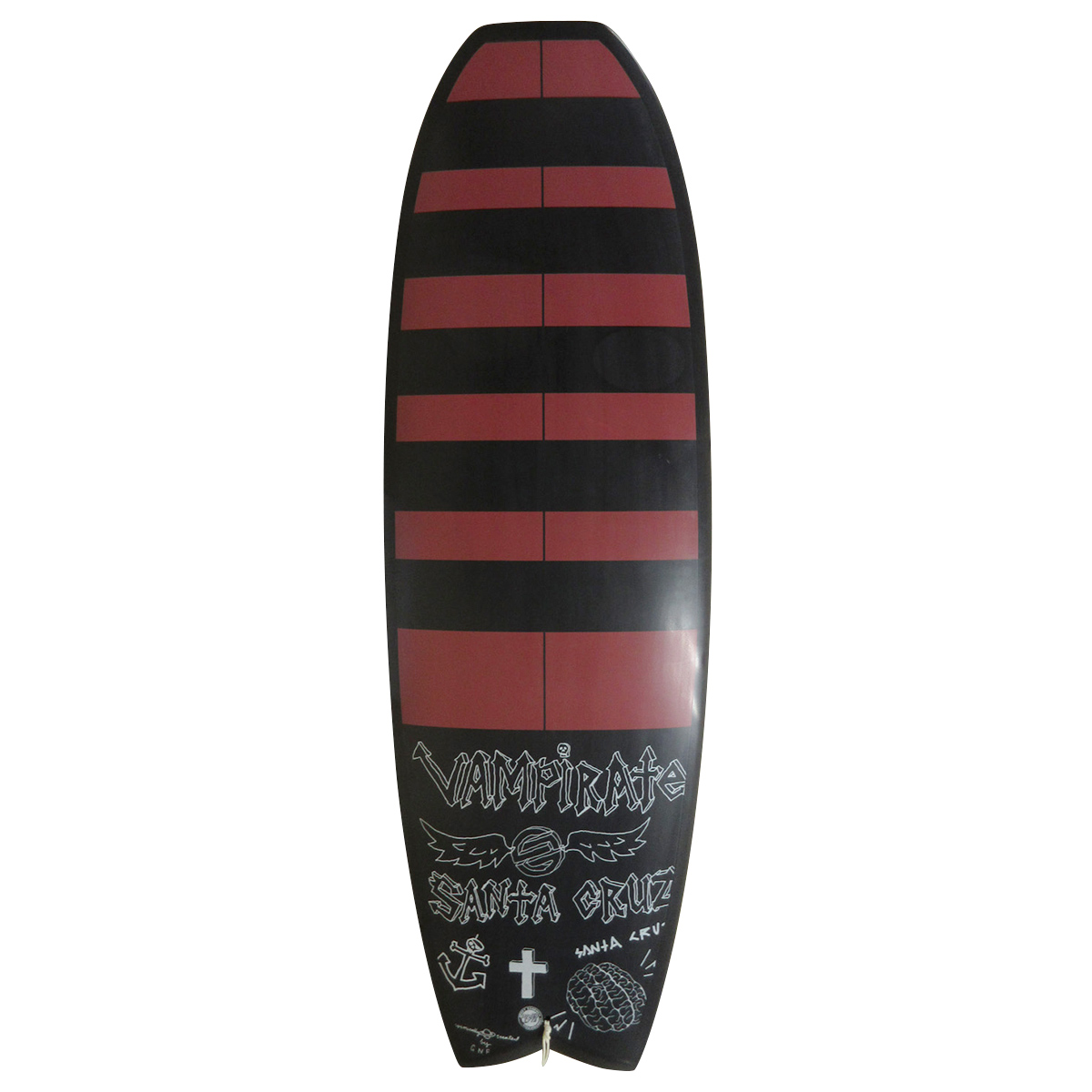 SANTA CRUZ x Vampirate Surfboards / GRAVE DIGGER POWERLYTE 5`2 