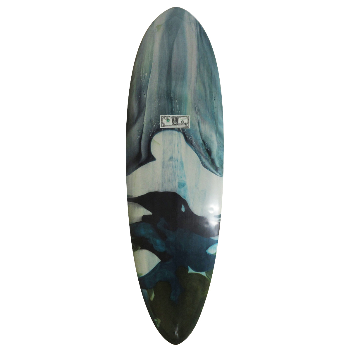 Mccallum Surfboards / Twin Keel Egg 5`10 Shaped By Jeff Mccallum