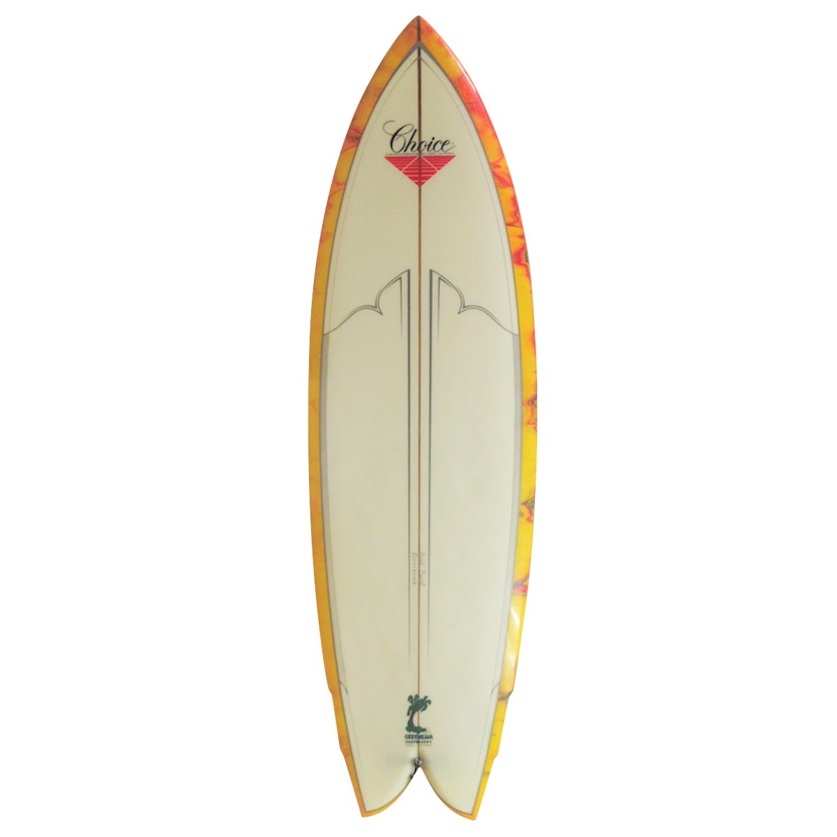 Rainbow / Quan 5`6 Shaped By Rich Pavel For Green Room 