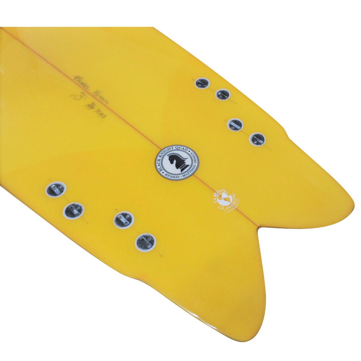 HYNSON SURFBOARDS / BLACK KNIGHT QUAD 5`6 Shaped by MIKE HYNSON
