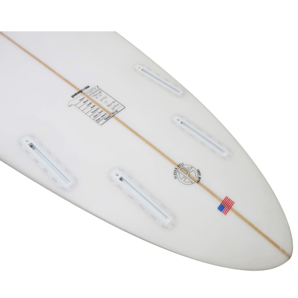 Patagonia / F-ROCKET 7`10 Fletcher Chouinard Desigins