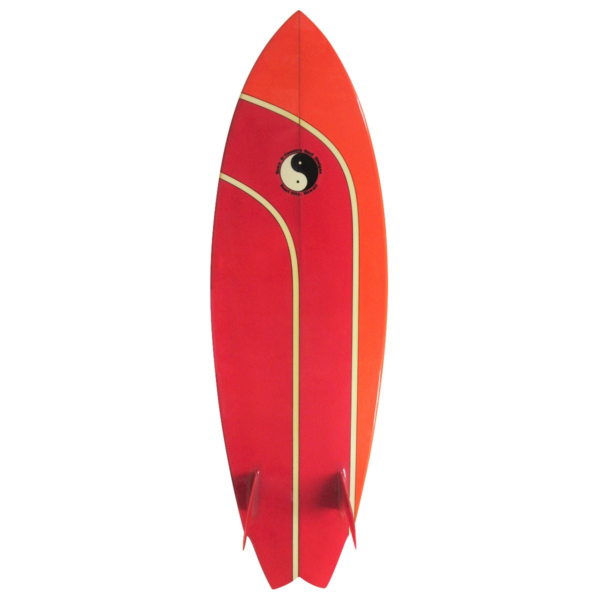 T&C HAWAII / 80`S SINGLE WING TWIN 5`10 Shaped by DENNIS PANG