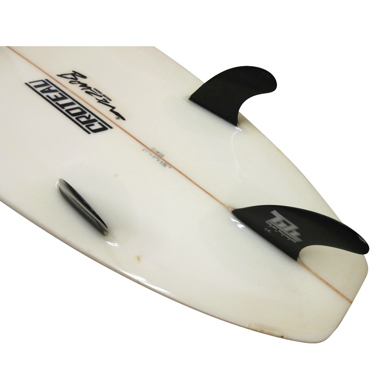 Blue Hawaii / 80`s Thruster 6`1 Shaped by Mike Croteau